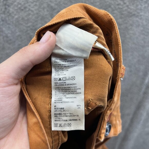 Tommy Bahama Pants Mens 40x32 Brown Stretch 5 Pocket Chino Casual Cotton - Picture 7 of 13